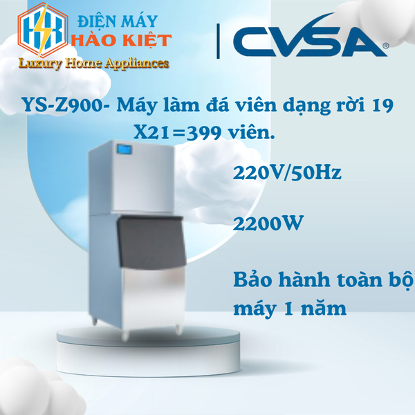 YS-Z900 - Máy Làm Đá Viên Dạng Rời