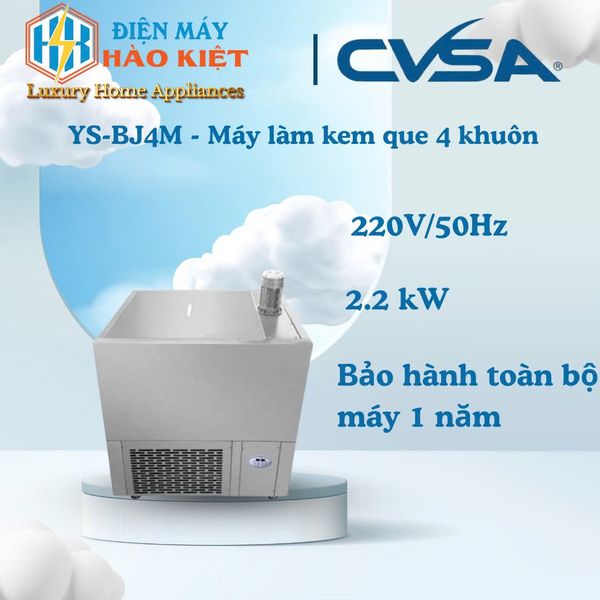 YS-BJ4M - Máy làm kem que 4 khuôn