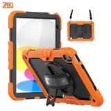  Ốp lưng iPad A16 Gen 11th/10th 10.9″ Zaki SZC Series chống sốc có bảo vệ màn hình (Đen) 