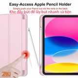  Bao da iPad A16 Gen 11th Zaki Basic Cover có ngăn đựng bút 