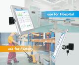  Giá đỡ iPad gắn tường có khoá Zaki iPad Wall Mount with Lock - ZK80 