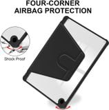  Bao da Samsung Galaxy Tab A9 Plus (SM-X210 / X216 / X218) Zaki SlimFit Clear Rotate 360 