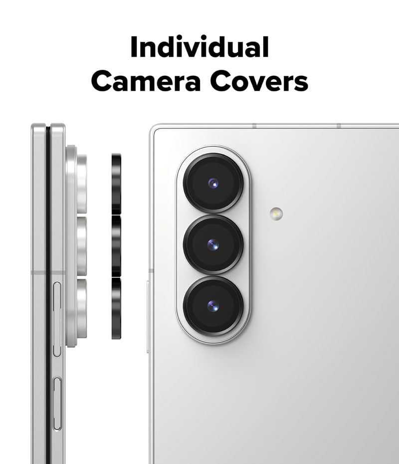 [Combo 2] Dán camera Samsung Galaxy Z Fold 7 RINGKE Lens Frame Glass 