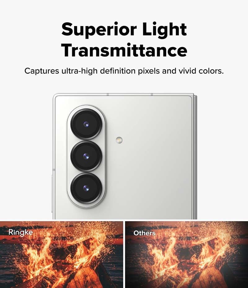  [Combo 2] Dán camera Samsung Galaxy Z Fold 7 RINGKE Lens Frame Glass 