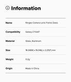  [Combo 2] Dán camera Samsung Galaxy Z Fold 7 RINGKE Lens Frame Glass 