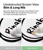  [Combo 3] Đầu bút thay thế Ringke Metal / HB / 2B Tip dành cho Apple Pencil 