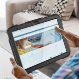  Ốp lưng iPad A16 Gen 11th/10th 10.9″ Zaki SZC Series chống sốc có bảo vệ màn hình (Đen) 