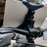  Giá đỡ máy tính bảng/iPad trên ghi-đông/tay lái xe đạp/xe máy xoay 360 độ Zaki 