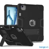  Ốp lưng iPad Pro 11"/Air6 11"/ Air 5/ Air 4 10.9" Zaki Defender Armor Shell có chân dựng - Đen 