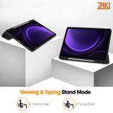  Bao da Samsung Galaxy Tab S11/S10FE/S10 Lite/S9/S9 FE Zaki Basic Cover - Đen 