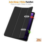  Bao da Samsung Galaxy Tab S10 Lite Zaki Basic Cover có ngăn đựng bút S Pen 