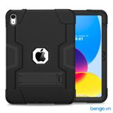  Ốp lưng iPad A16 11"/Gen 11th/10th 10.9" Zaki Defender Armor Shell - Đen 