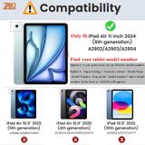  Ốp lưng iPad Air 11″ M4/M3/M2 Zaki EVA có quai xách và chân dựng 
