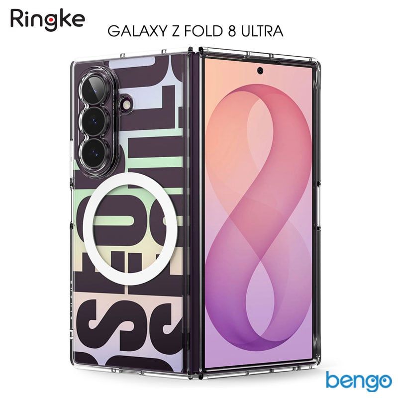  Ốp lưng Samsung Galaxy Z Fold 8 Ultra RINGKE Fusion Design Magnetic 