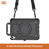  Ốp lưng iPad 11″ Gen 11th/10.9″ Gen 10th Zaki NON series chống sốc có chân dựng kiêm quai xách 