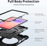  Ốp lưng chống sốc Galaxy Tab S10 Lite Zaki JGX chống sốc có dây đeo vai và chân dựng xoay 360 