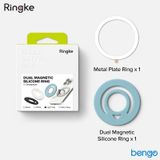  Vòng hít từ tính RINGKE Dual Magnetic Silicone Ring 