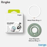  Vòng hít từ tính RINGKE Dual Magnetic Silicone Ring 