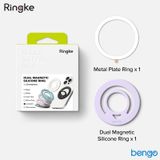  Vòng hít từ tính RINGKE Dual Magnetic Silicone Ring 