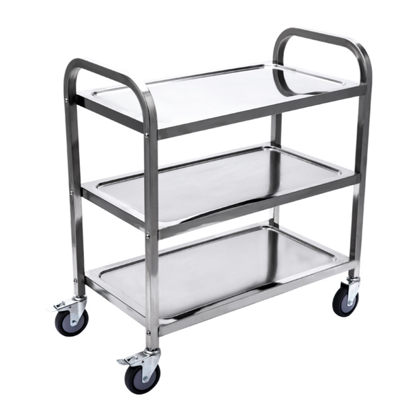 Xe đẩy inox 304 3 tầng D85 XDI30485-3 South Kitchenware