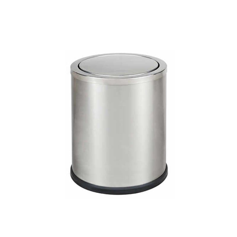  Thùng rác inox nắp lật Ø25 cho nhà hàng, khách sạn – HTIA36-H 