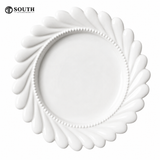  Đĩa tạo hình cánh hoa 19.5cm Fine Dining 