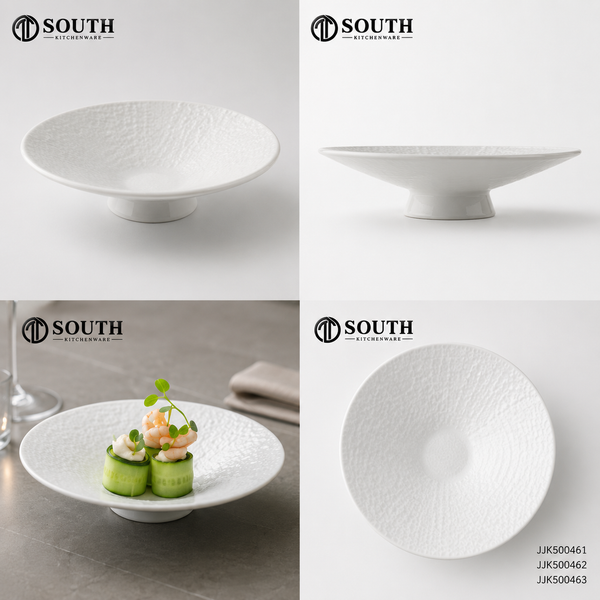 Đĩa soup dáng nón tre JJK500461–JJK500463 20–27.7cm South Kitchenware