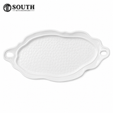  Đĩa platter tạo hình 40×25.5cm Fine Dining 