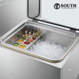  Tủ đá inox 2 lớp cho quầy bar khách sạn, nhà hàng, bar và lounge 