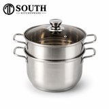  Nồi hấp inox đa năng 2 tầng 24cm 