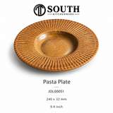  Đĩa pasta Rustic Brown 24cm 