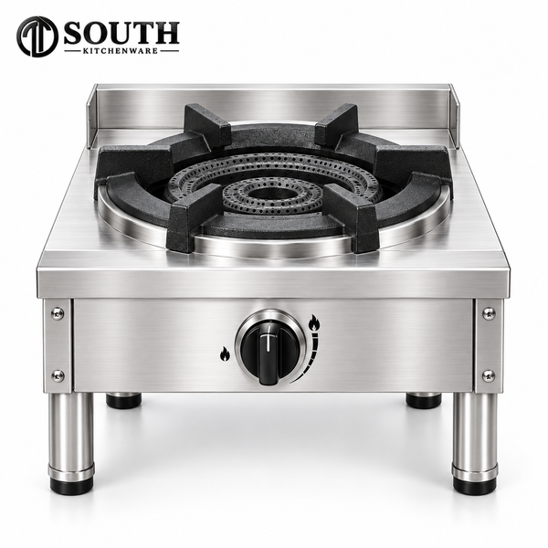Bếp hầm đơn công nghiệp South Kitchenware góc chéo