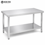  Bàn Sơ Chế Inox Cho Bếp Nhà Hàng – Gia Công Theo Yêu Cầu 
