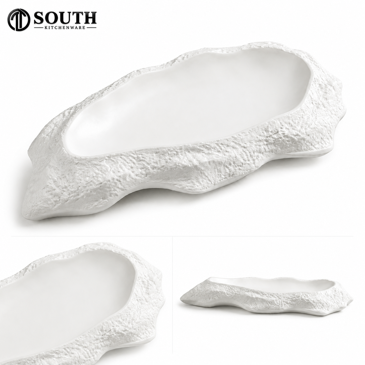  Đĩa sứ hình con hàu 31×17cm 