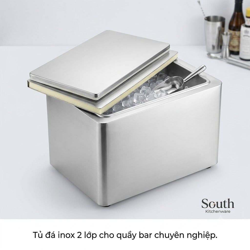  Quầy bar inox gia công theo yêu cầu cho khách sạn, nhà hàng, bar và lounge 