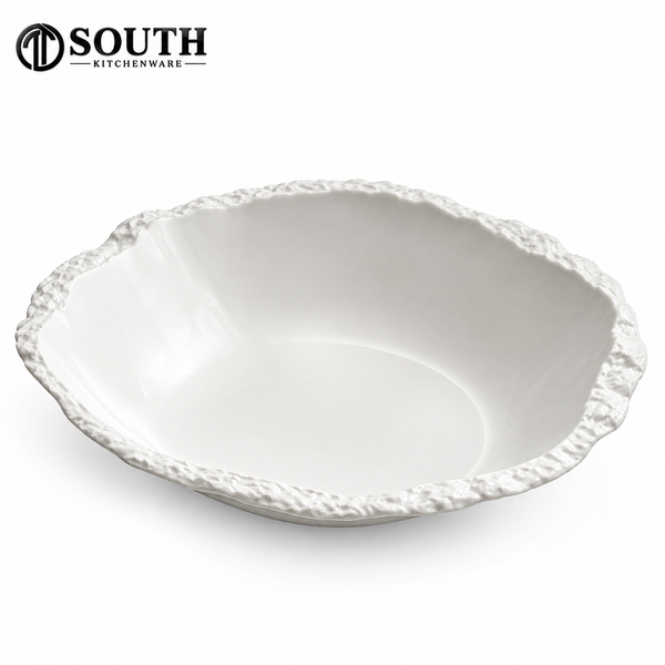 Đĩa soup tạo hình bất đối xứng 23cm JJK500498 South Kitchenware
