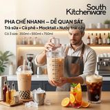  Bình lắc Shaker nhựa pha chế 350ml, 550ml, 750ml 