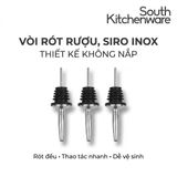  Vòi rót rượu, siro inox không nắp 10cm 