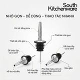  Vòi rót rượu, siro inox không nắp 10cm 