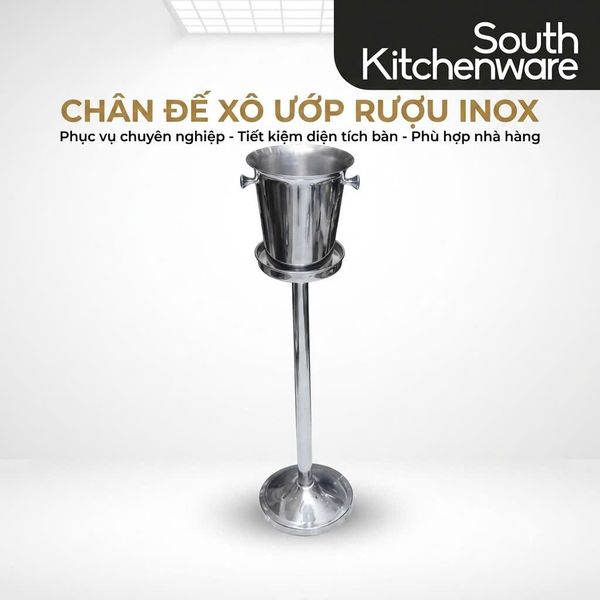 Chân đế xô ướp rượu inox South Kitchenware