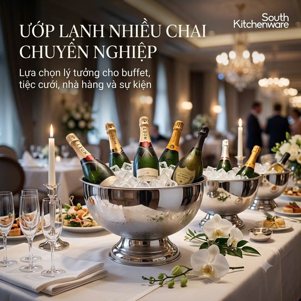  Xô ướp champagne chuyên dụng EAST – Đường kính 35, 38, 44 cm 