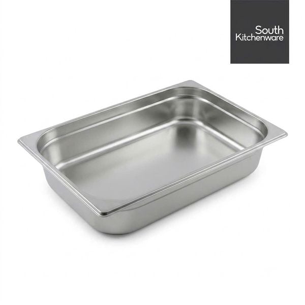 Khay inox GN 1/1 kích thước 530 x 327 mm
