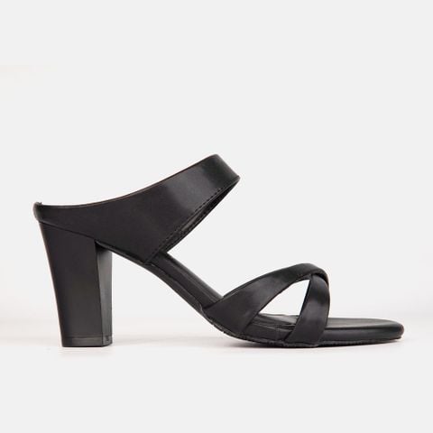 Guốc nữ quai chéo đế cao su 7cm VINA THI - C54.ED012