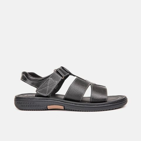 Sandal Nam da bò đế cao su C51.TS015
