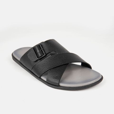 Dép nam da bò VINA THI - C71.TD015 (Size 44)