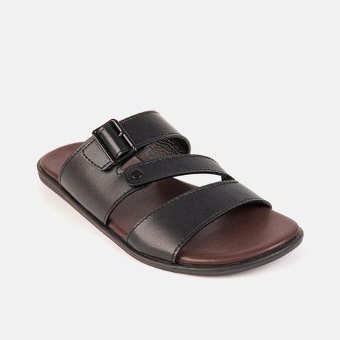 Dép nam da bò đế cao su VINA THI - C71.TD013 - Size 44
