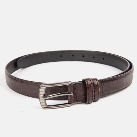 Nịt nam da bò đầu kim 2.5cm VINA THI - C69.TN063
