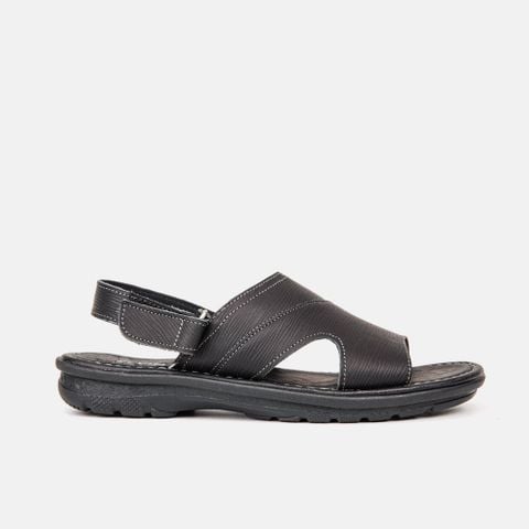Sandal nam da bò đế cao su VINA THI - C51.TS019