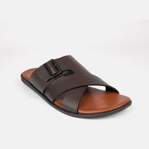 Dép nam da bò VINA THI - C71.TD015 (Size 44)