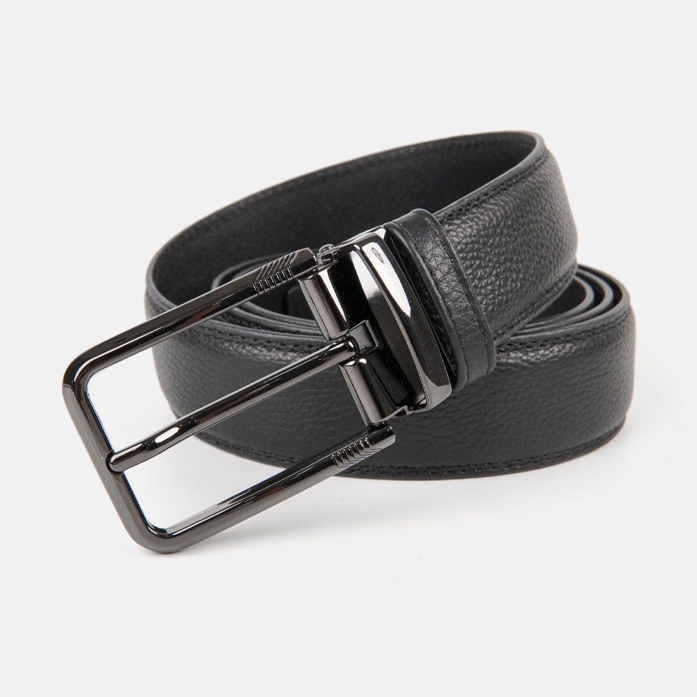 Nịt da bò khóa gài 3.5cm VINA GIẦY - C69.TN030